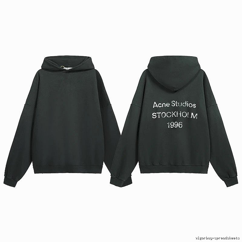 Acne Studios Classic Stockholm hoodie Dark Acne Studios for Daily Styling