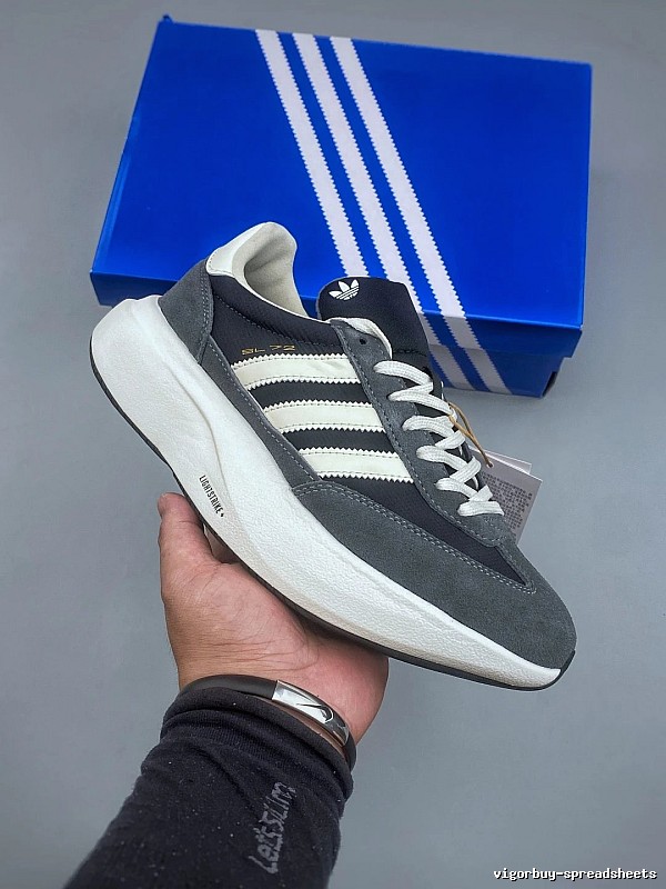 Adidas Modern Runners, Technical Side Panels in Black and White