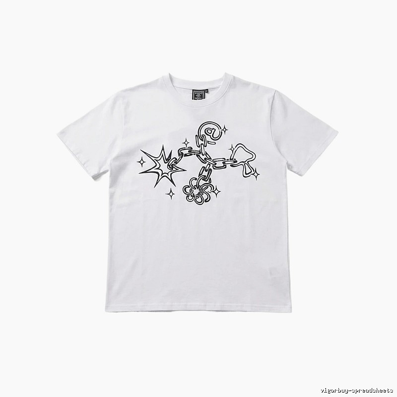 ADWYSD Graffiti Style White T-shirt