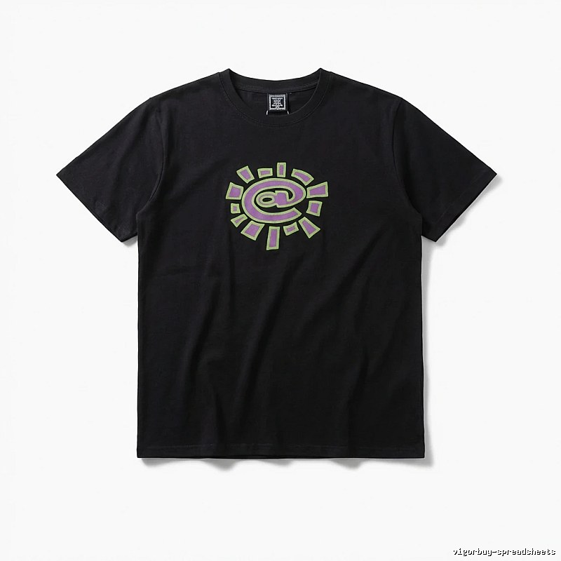 ADWYSD Trendy Brand Printed Black T-shirt