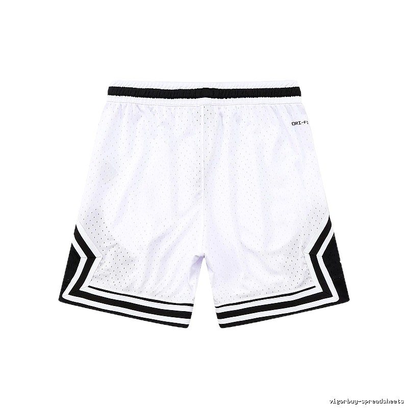 AJ sporty black and white shorts