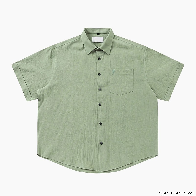 AMI casual light green shirt