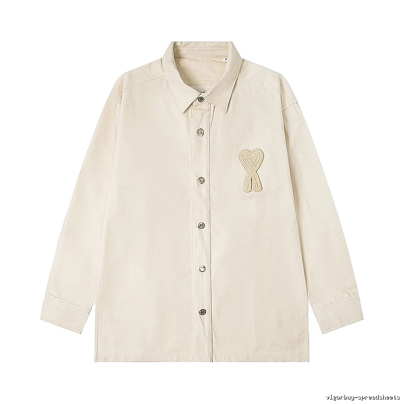 AMI Embroidered Love Style Shirt