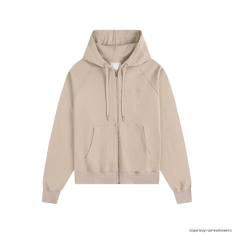 AMI Extremely Complex Style Beige Hoodie