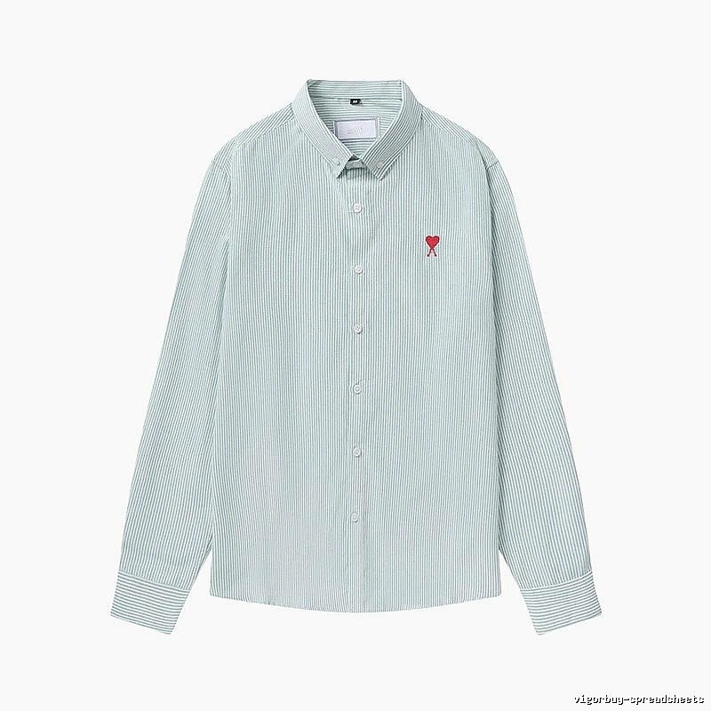AMI Heart - Shaped Stripe Shirt