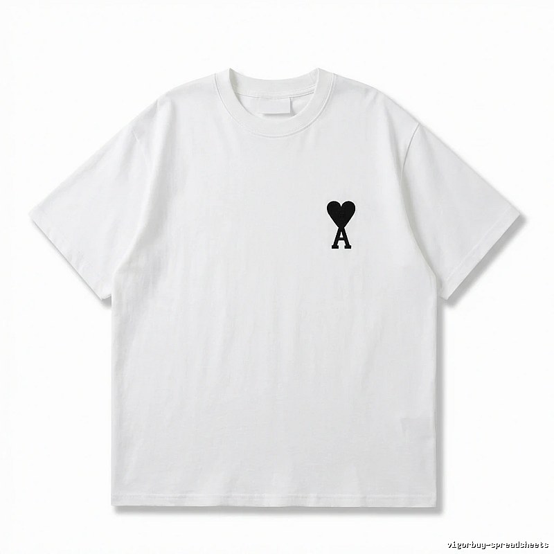 AMI Love Simple White T-shirt