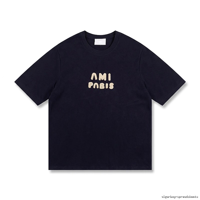 AMI Paris Alphabet Style T-shirt