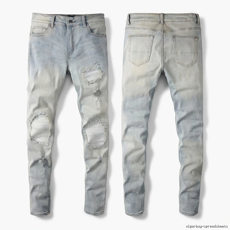 AMIRI distressed jeans with holes