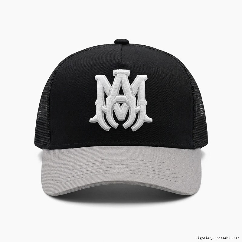 AMIRI Embroidered Trendy and Cool Black Hat