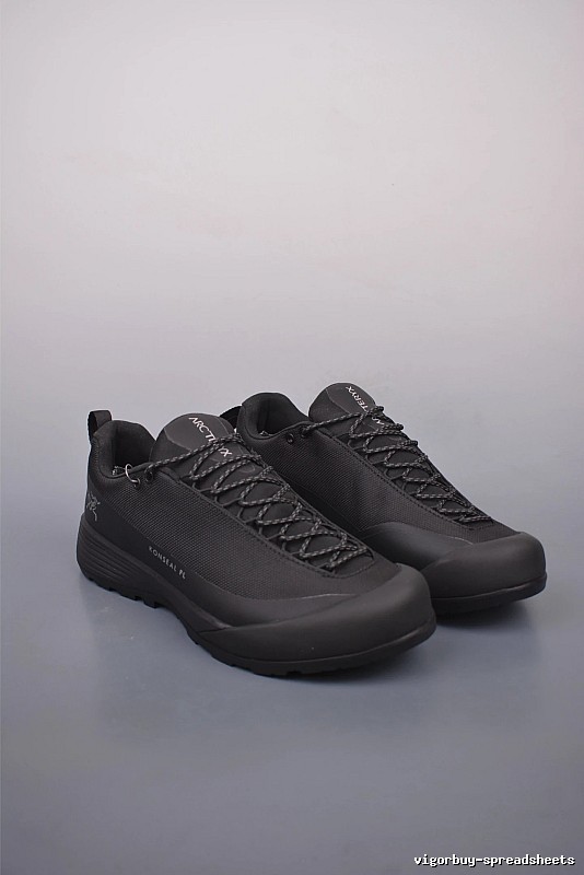 Arc'teryx Trail Sneakers, Technical Upper in Black