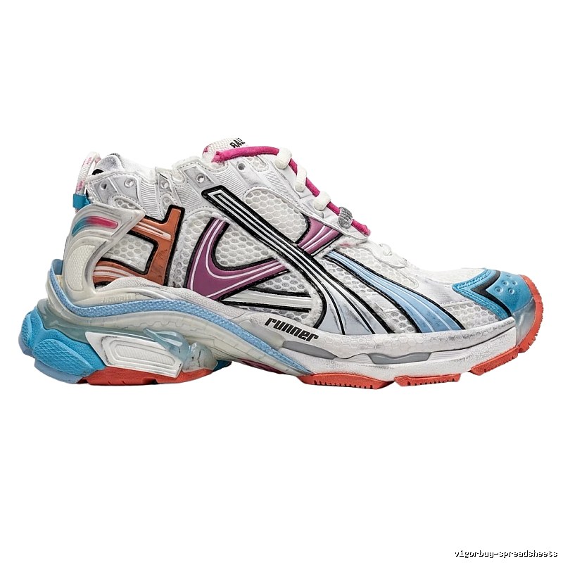 Balenciaga colorful sporty running shoes