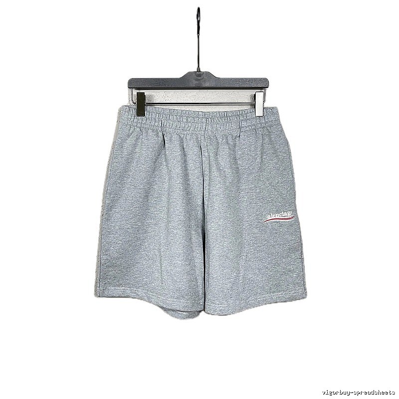 Balenciaga grey sports shorts