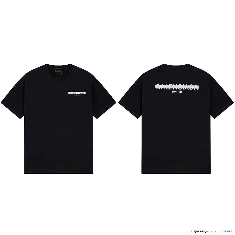Balenciaga minimalist black T-shirt