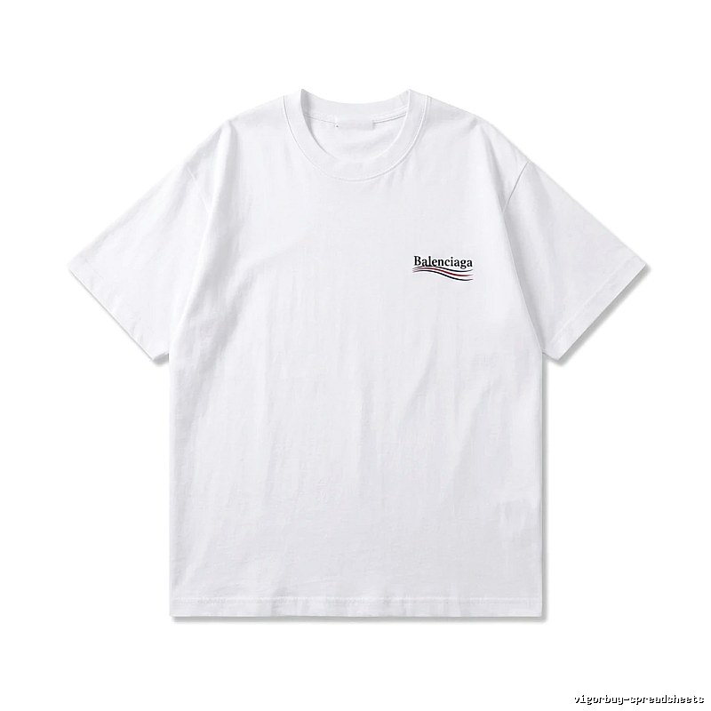 Balenciaga Simple White T-shirt