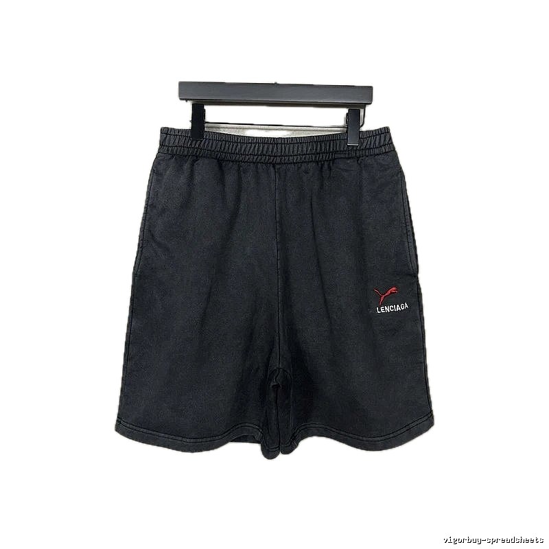 Balenciaga sporty black shorts