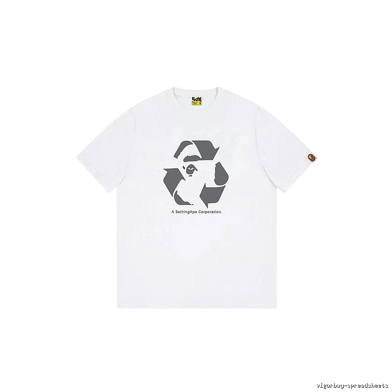 Bape Recycling Collection White T-shirt