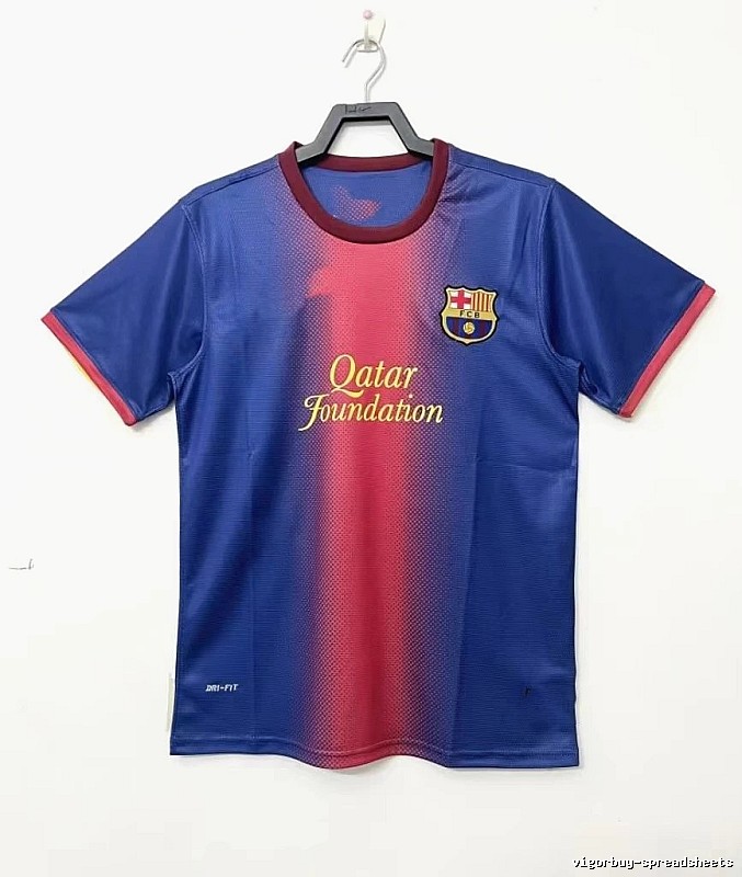 Barcelona Gift Ready Retro soccer jersey Blue Red Barcelona with Fresh Pattern