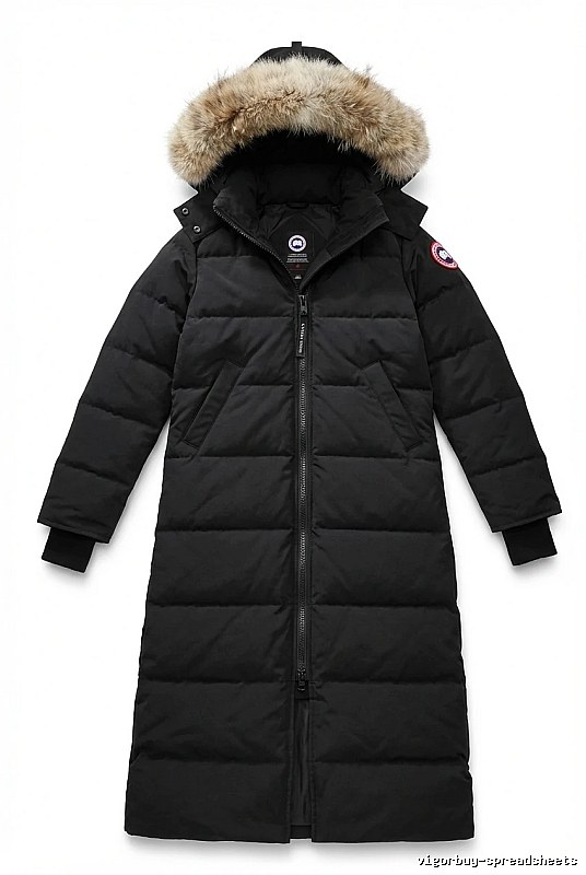 Canada Goose Parka Style Black Down Jacket