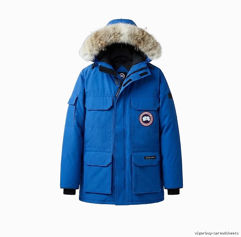 Canada Goose Parka Style Blue Down Jacket