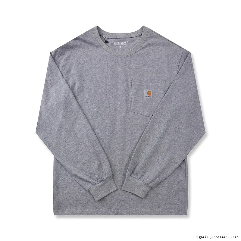 Carhartt classic American style grey long-sleeve