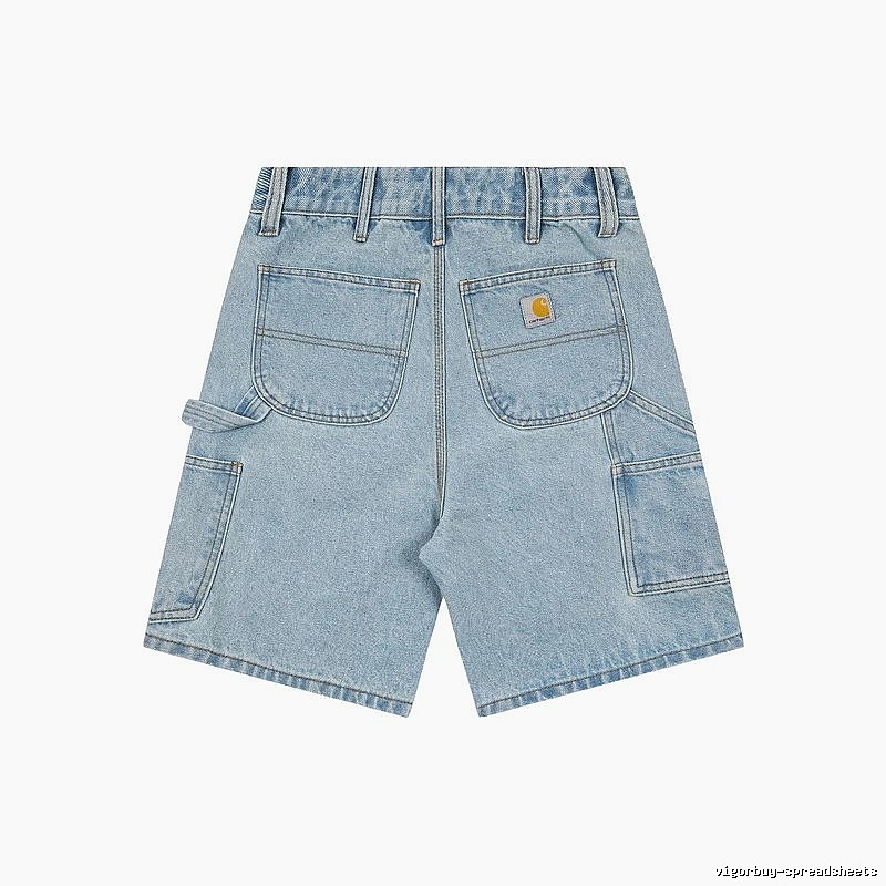 Carhartt workwear style denim shorts