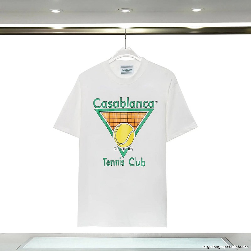Casablanca Tennis Style White T-shirt