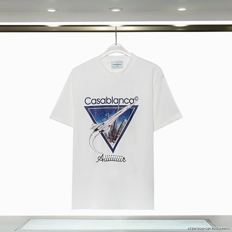 Casablanca Universe Wind White T-shirt