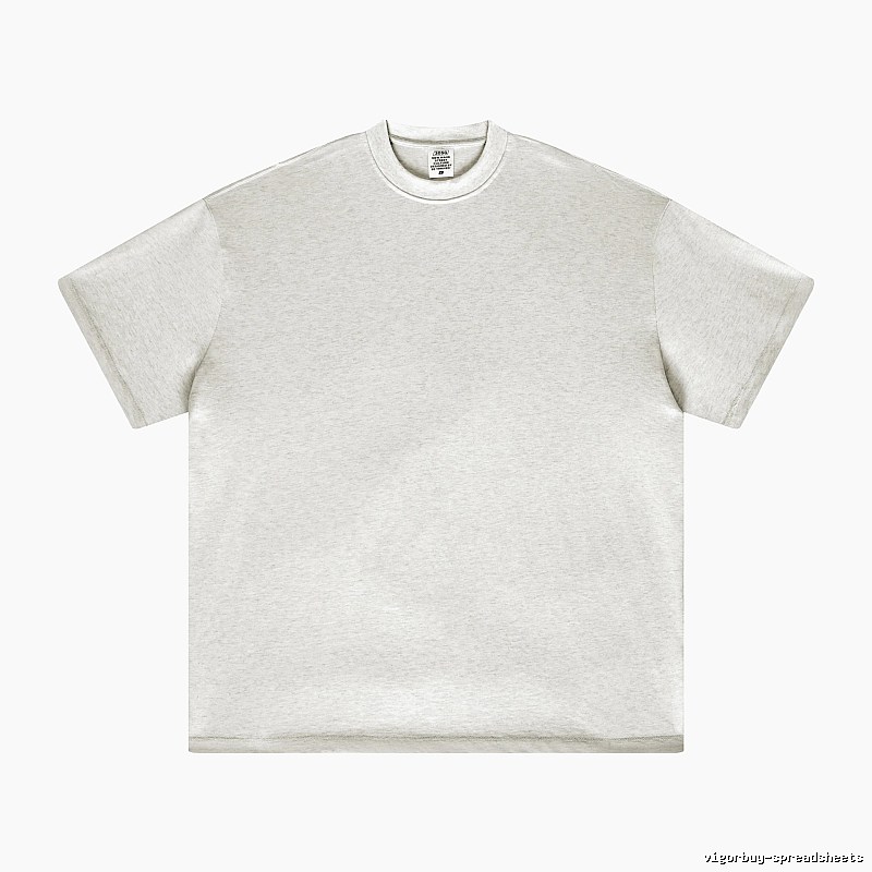 Casual Plain white T-shirt Minimal White Short for Streetwear Looks
