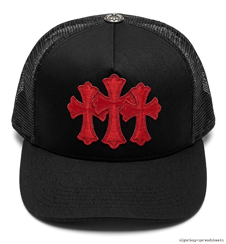 Chrome Hearts Cross Cool Black Hat