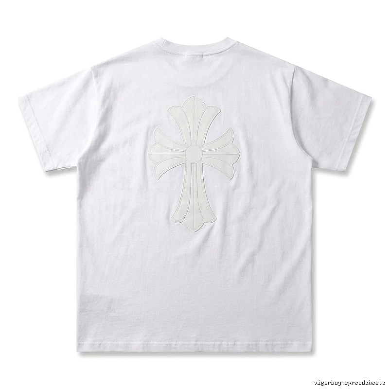 Chrome Hearts Cross Simple White T-shirt