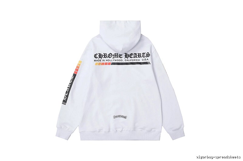 Chrome Hearts Weekend Cross graphic hoodie Black Blue Cross for Weekend Wear