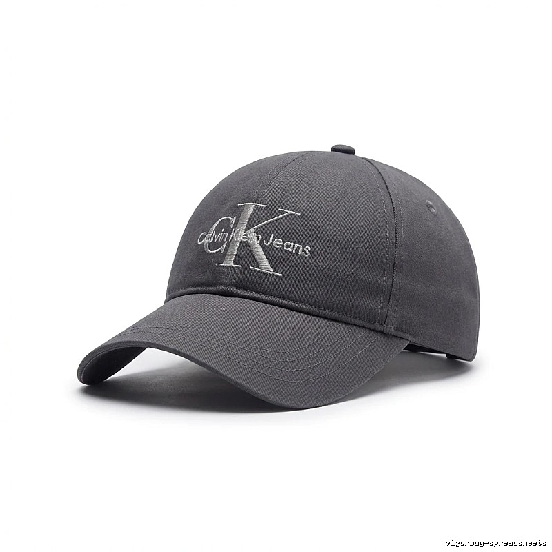 CK Jeans Simple Style Dark Grey Hat