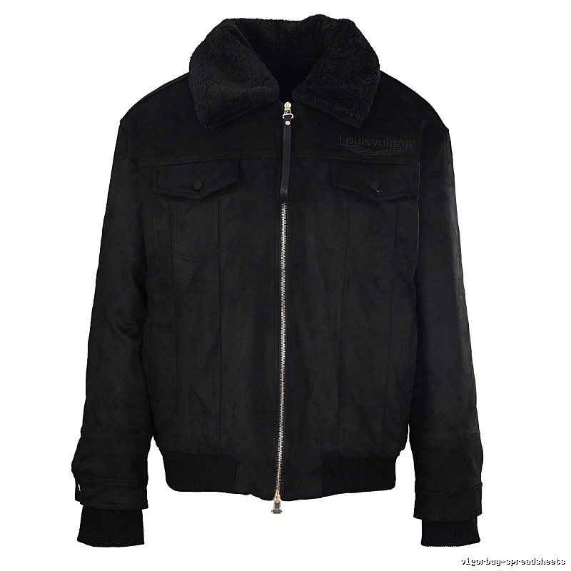Collared Bomber Jacket Style Edit in Black