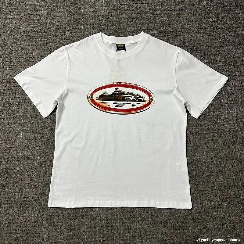 Corteiz Relaxed Logo T-shirt Black Corteiz with Designer-Inspired Detail