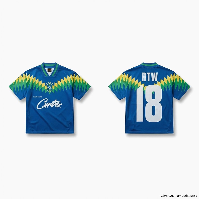 Corteiz RTW Series Sporty Blue T-shirt