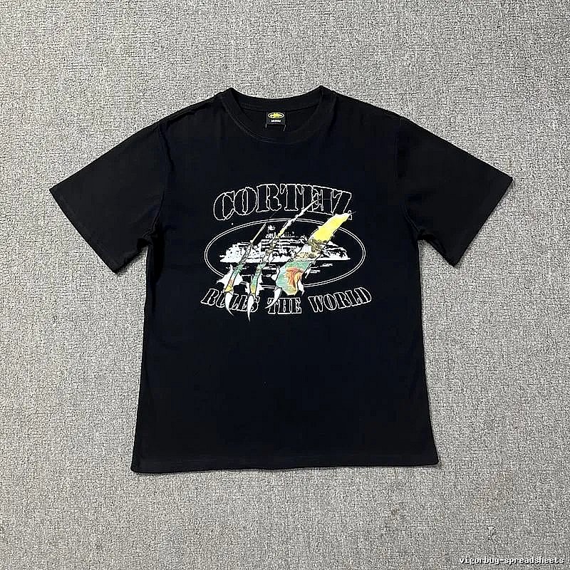 Corteiz Weekend Logo T-shirt Black Corteiz for Seasonal Looks