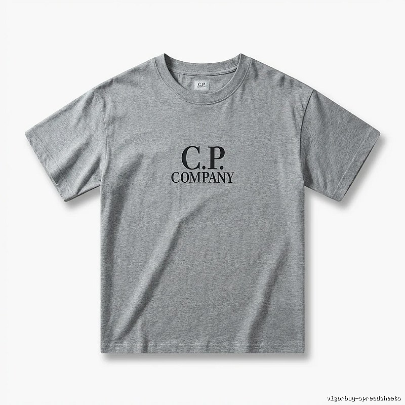 C.P. Simple Style Grey T-shirt
