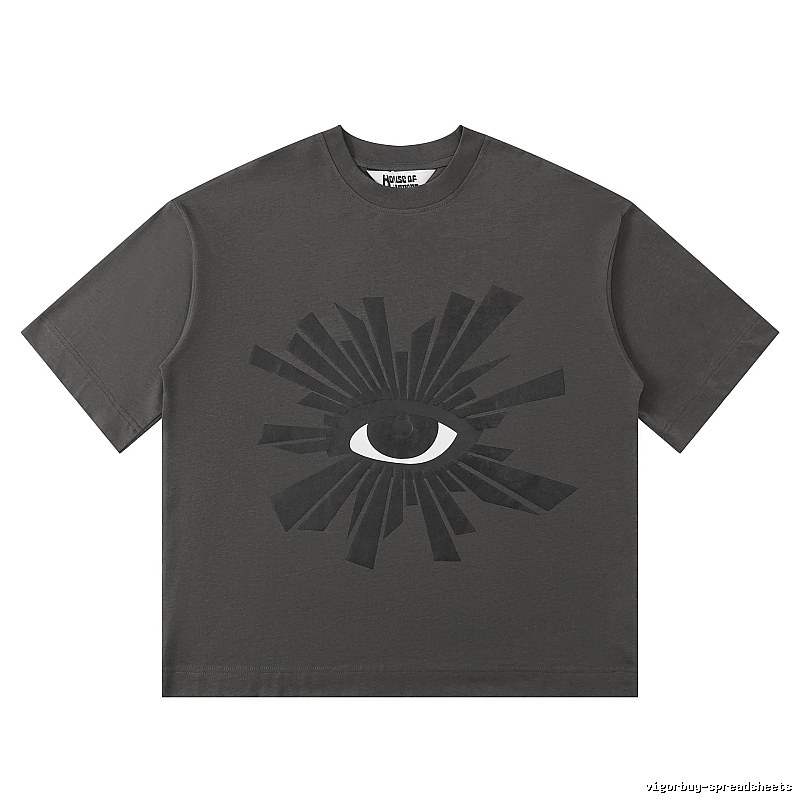 Dark-style gray short-sleeved shirt of House of Errors