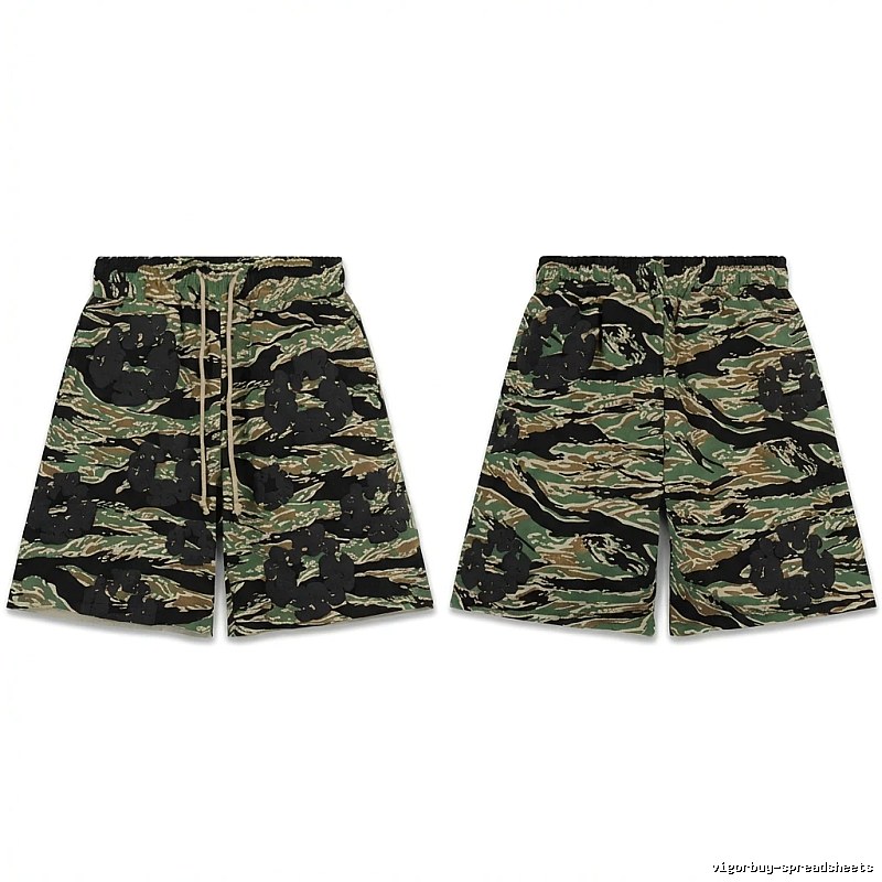 DENIM TEARS camouflage shorts