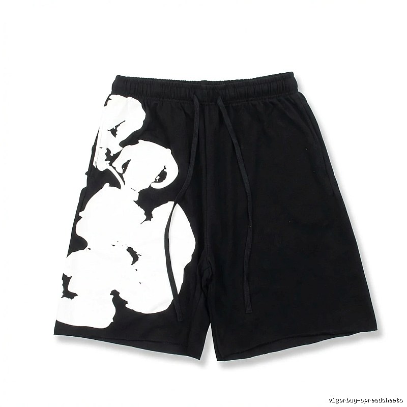 DENIM TEARS Panda Print Shorts