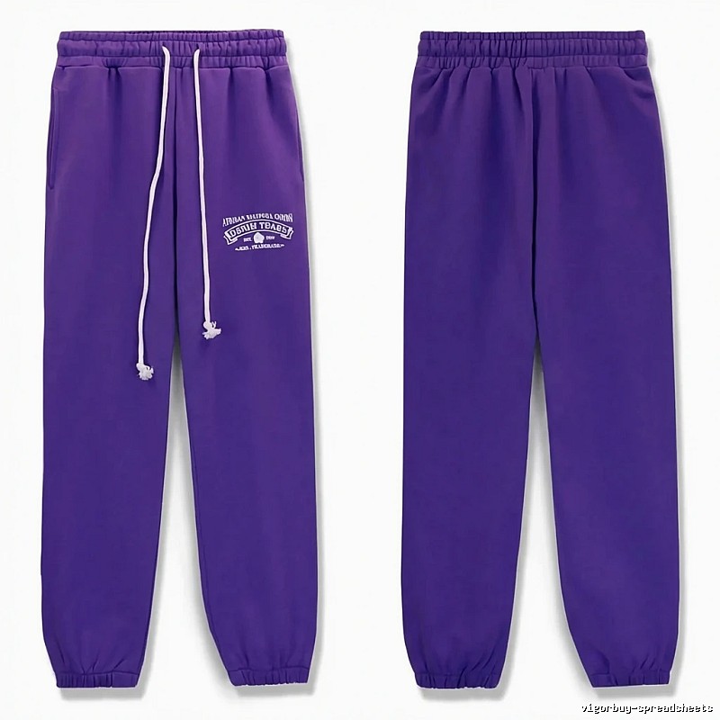 DENIM TEARS Purple Casual Pants