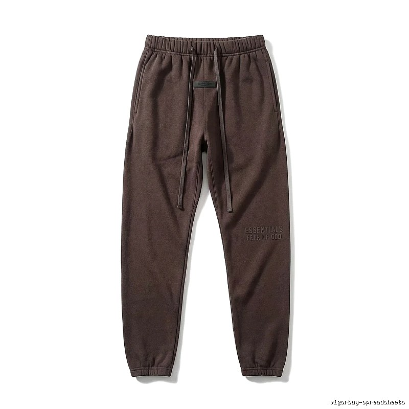 ESSENTIALS Casual Dark Brown Sweatpants