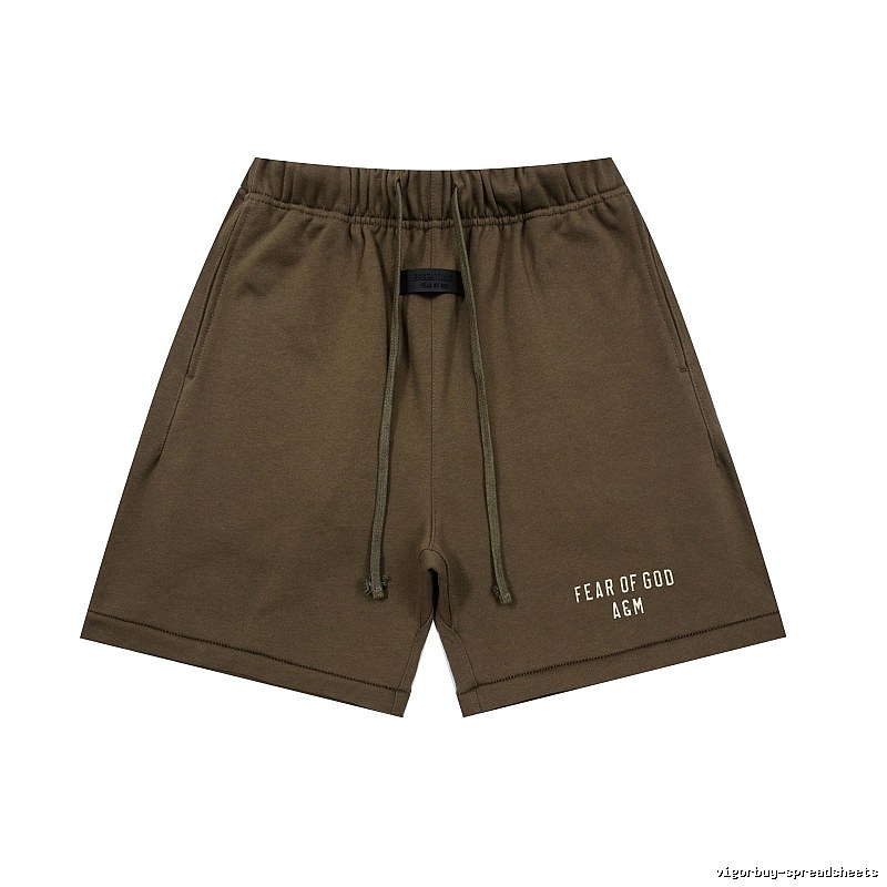 ESSENTIALS Casual Khaki Shorts