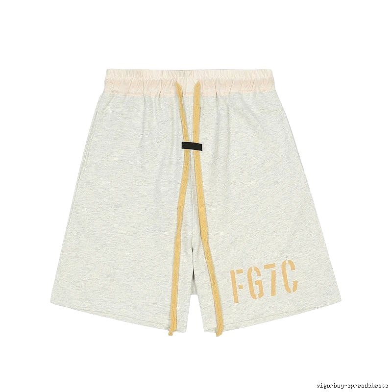 ESSENTIALS Casual Light Gray Shorts
