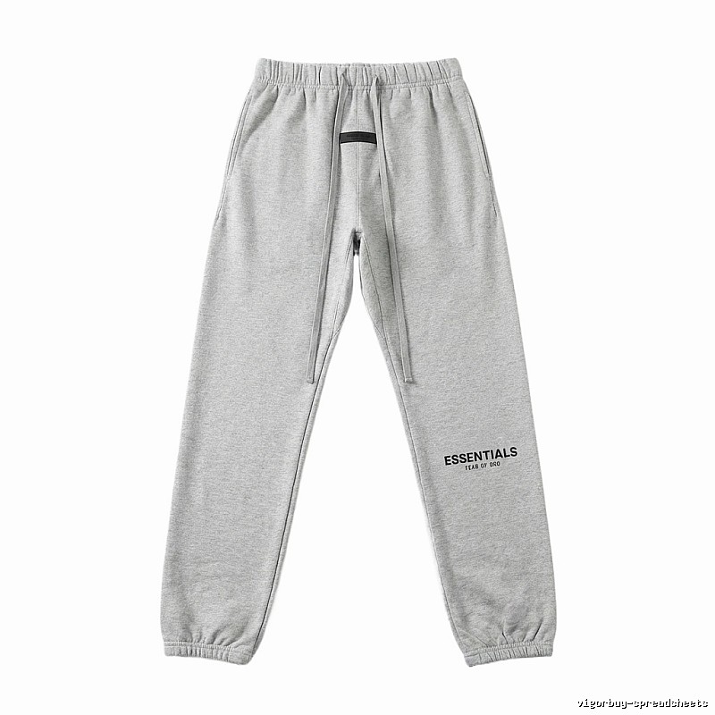 ESSENTIALS casual light gray sweatpants