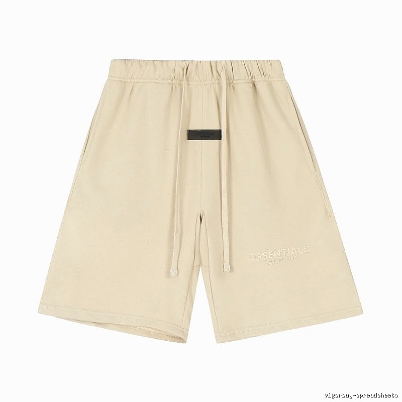 ESSENTIALS casual style beige shorts