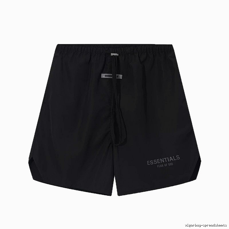 ESSENTIALS minimalist style black shorts
