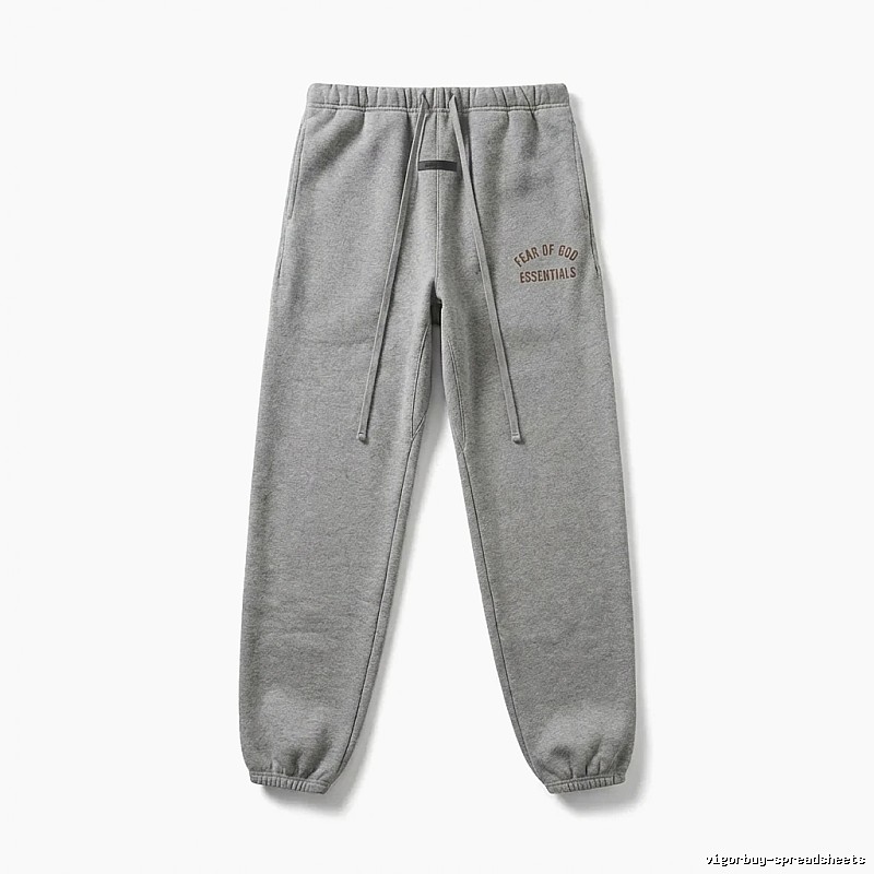 ESSENTIALS minimalist style grey sweatpants
