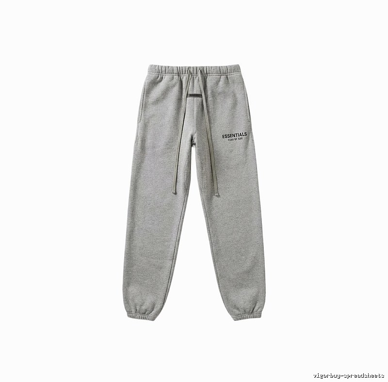 ESSENTIALS Simple Gray Sweatpants