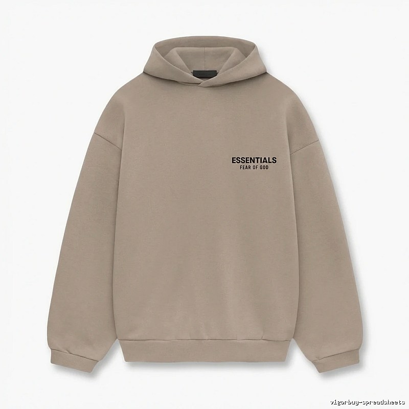 ESSENTIALS Simple Style Khaki Sweatshirt